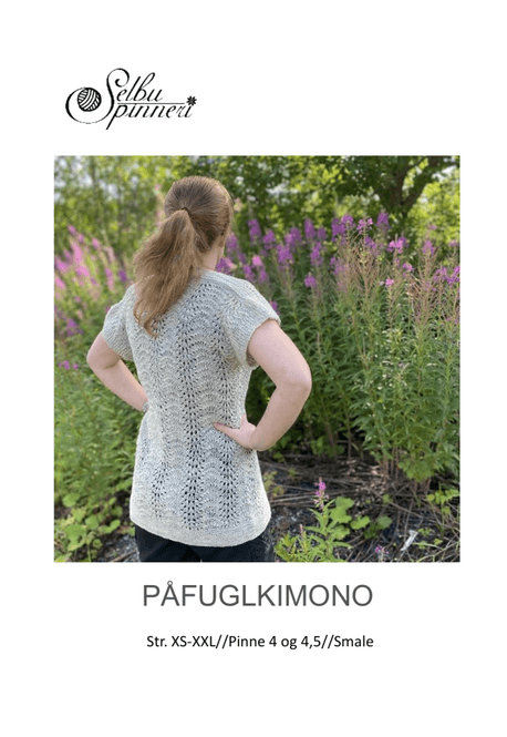 Hovedbilde Oppskrift - Påfuglkimono