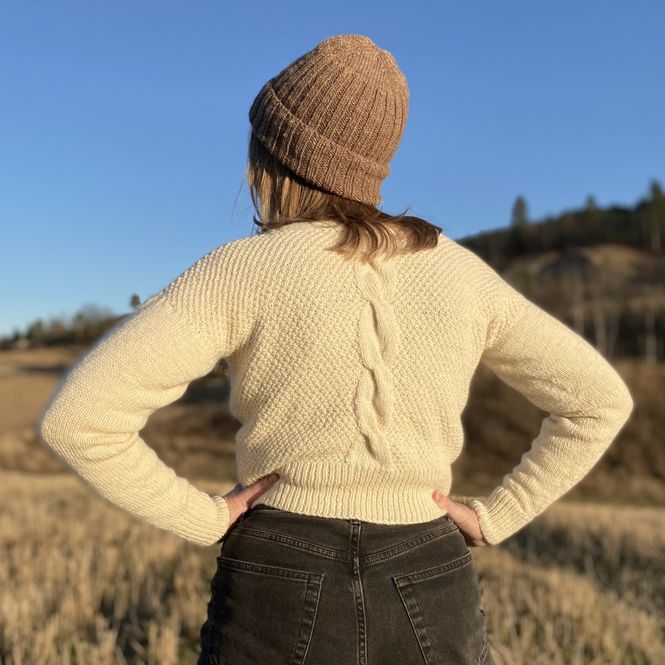 Hovedbilde Strikkepakke - Ellas jakke