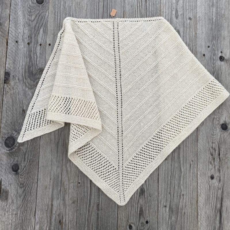 Strikkepakke - Martes bondesjal ekstra myk