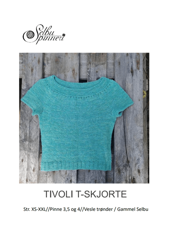 Oppskrift Tivoli T-skjorte